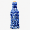 Botella de cerámica azul 750 ml