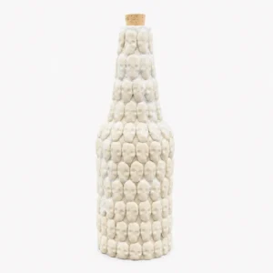 Botella de cerámica blanca 1000 ml