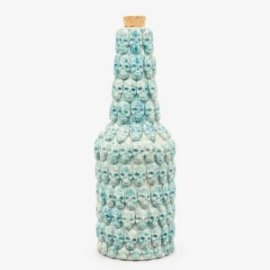 Botella de cerámica verde agua 1000 ml