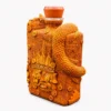 Botella Quetzalcóatl y Tláloc