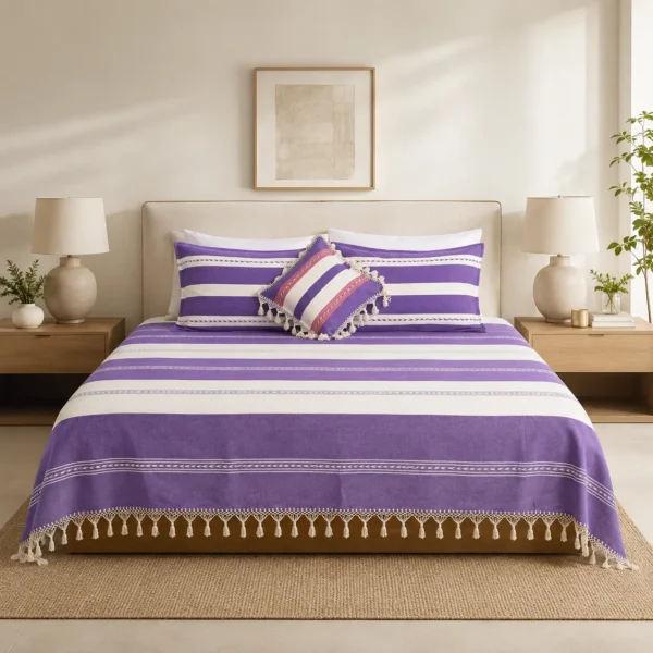 Set – Colcha morada