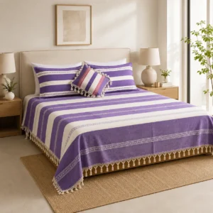 Set – Colcha morada