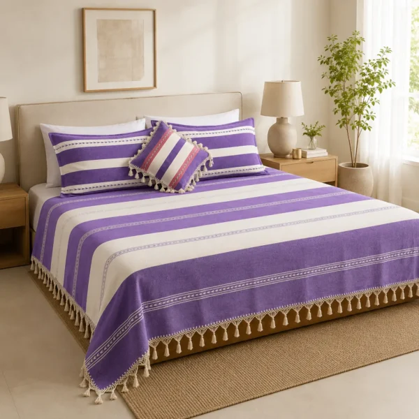 Set – Colcha morada