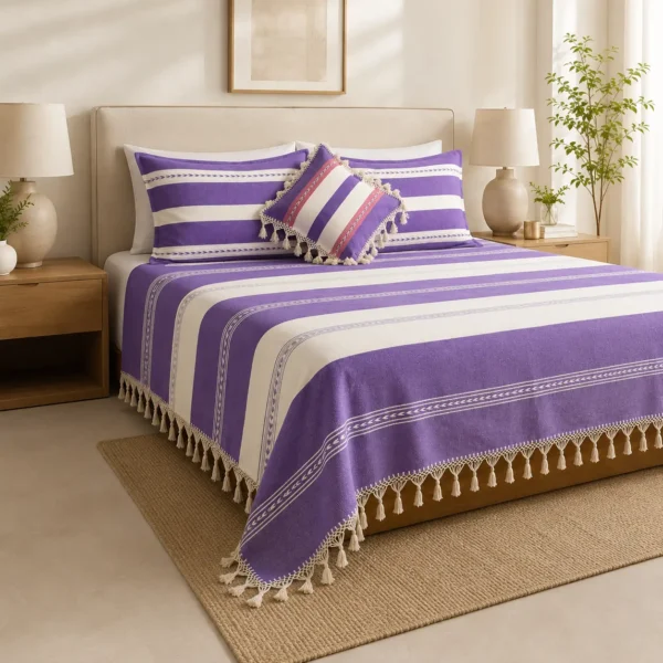 Set – Colcha morada
