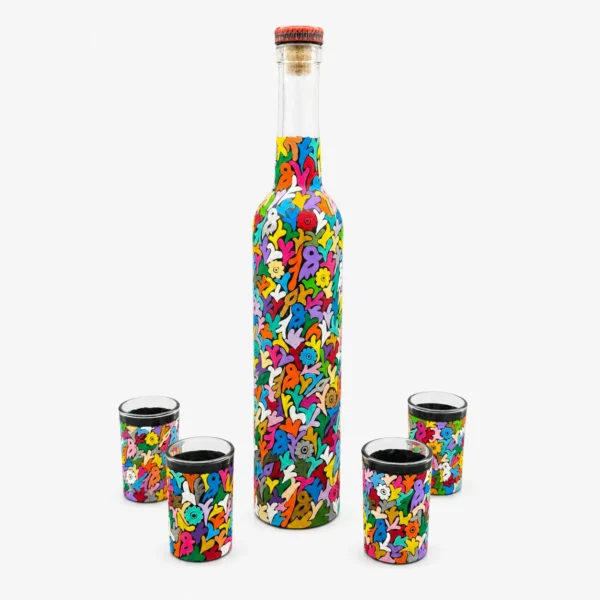 Botella Flor de Piña