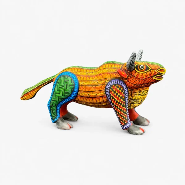 Toro alebrije – Fuerza y determinación