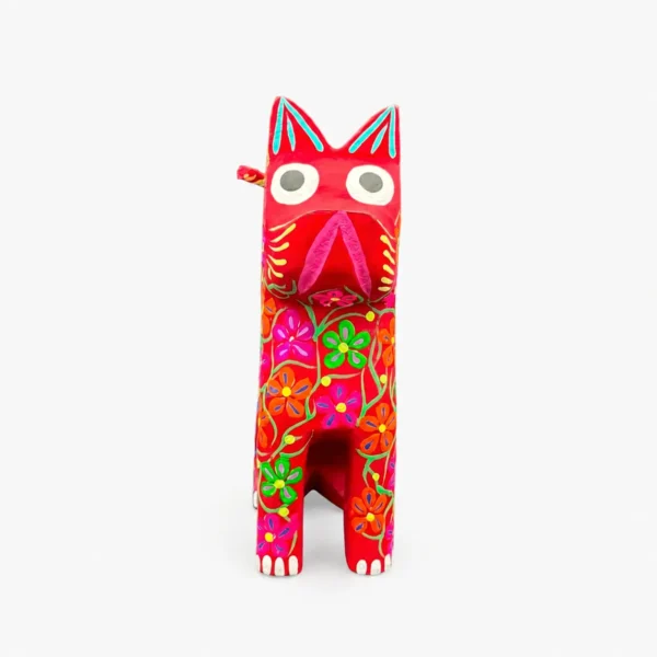 Gato Rojo Alebrije