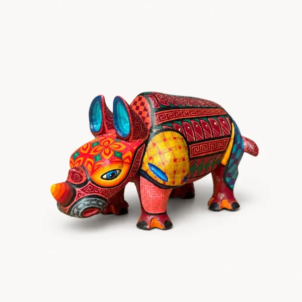 Rinoceronte alebrije – Fuerza que abre camino